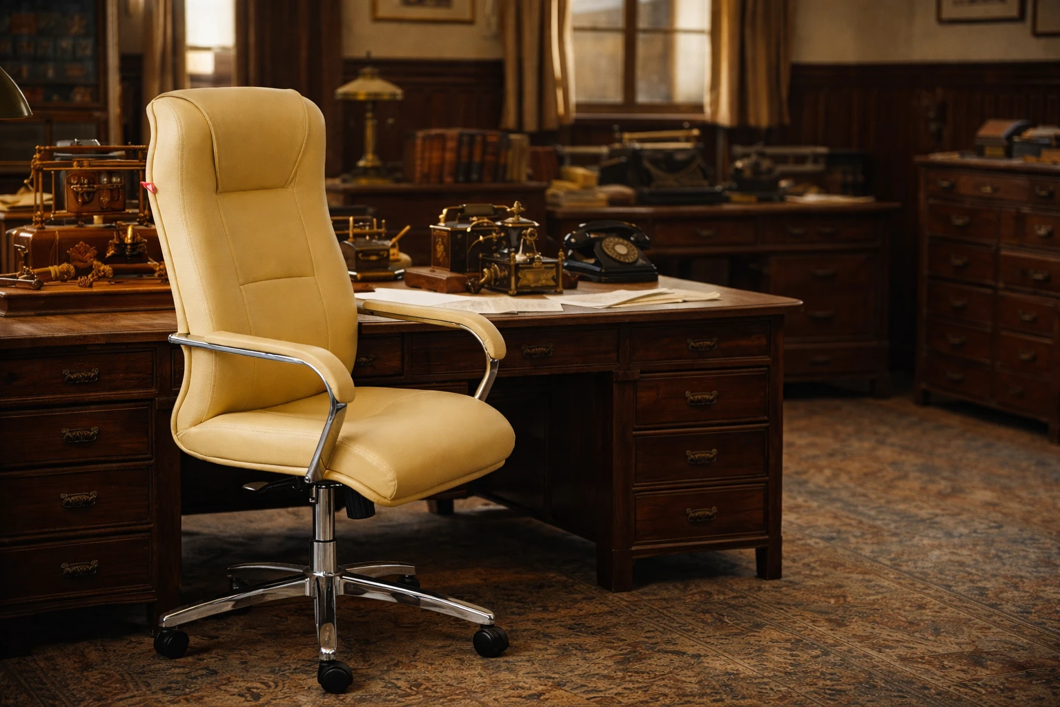 تاریخچه صندلی اداری در جهان